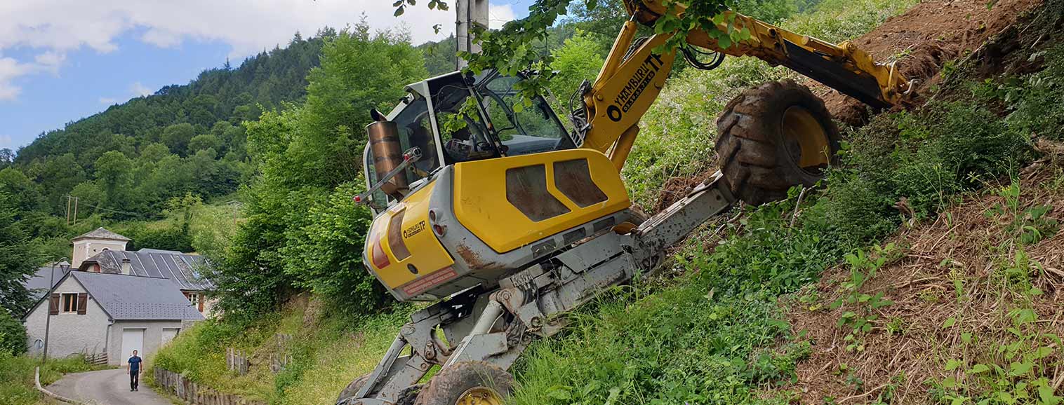 Enfouissement ligne HTA à Arbeost